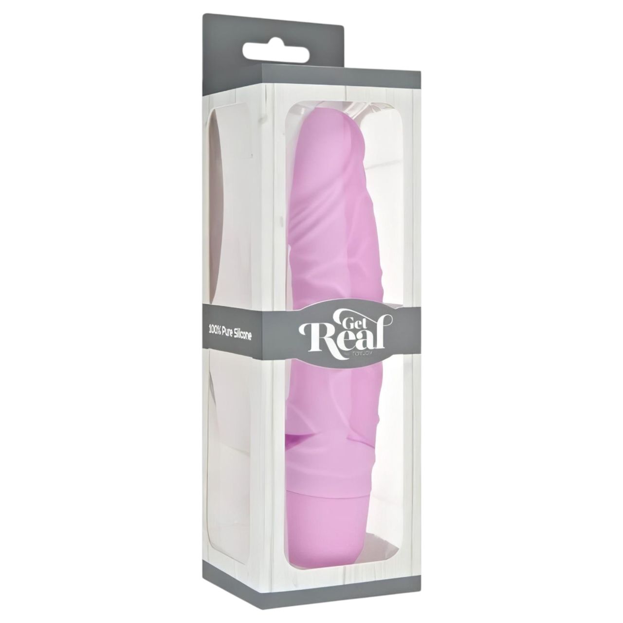 Classic Get Real - élethű szilikon vibrátor (pink)