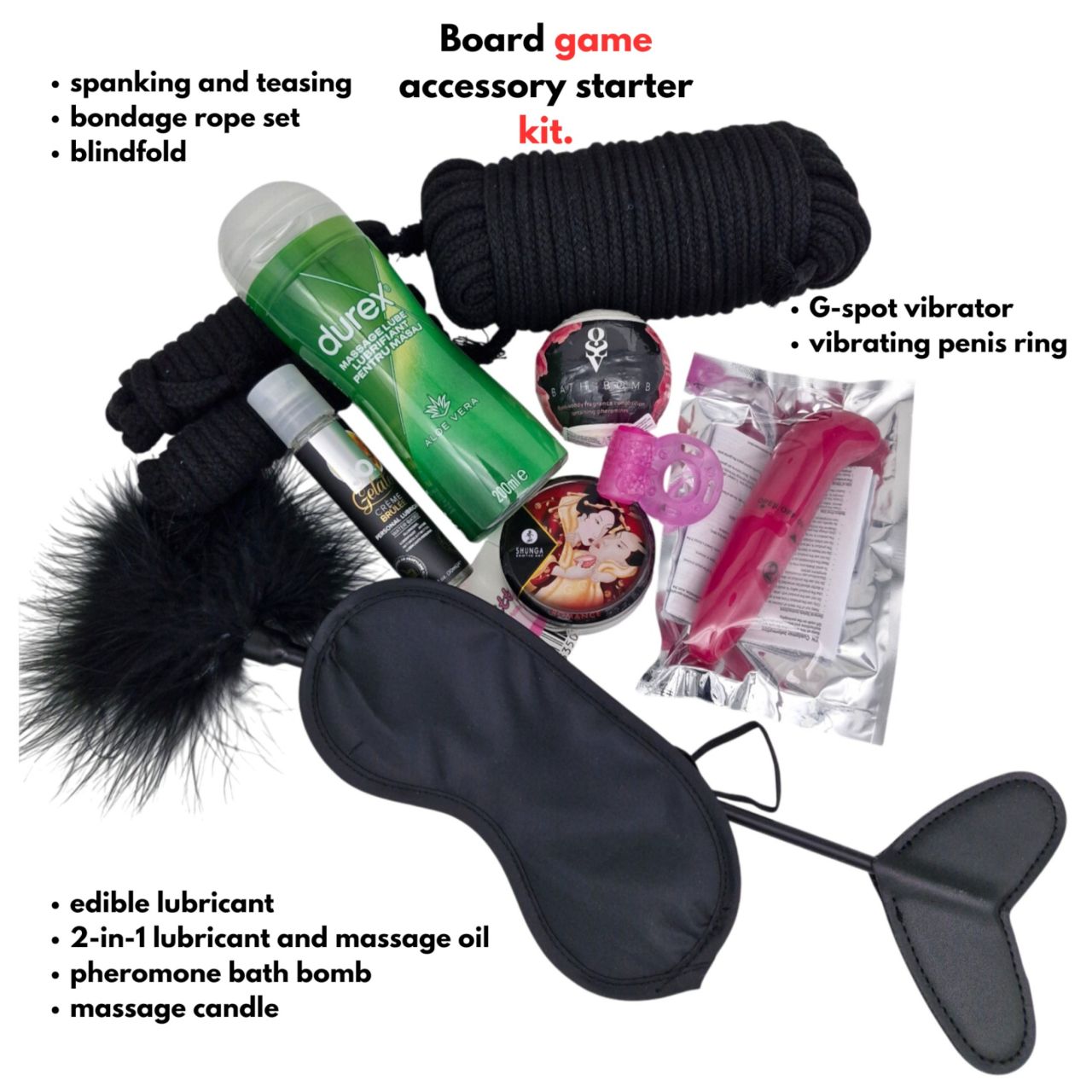 Társasjáték kellék csomag - kezdő (9 részes)