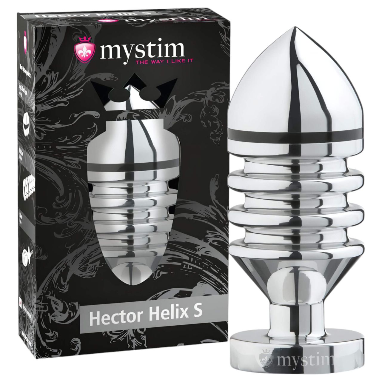 mystim Hector Helix - elektro anál plug (kicsi)