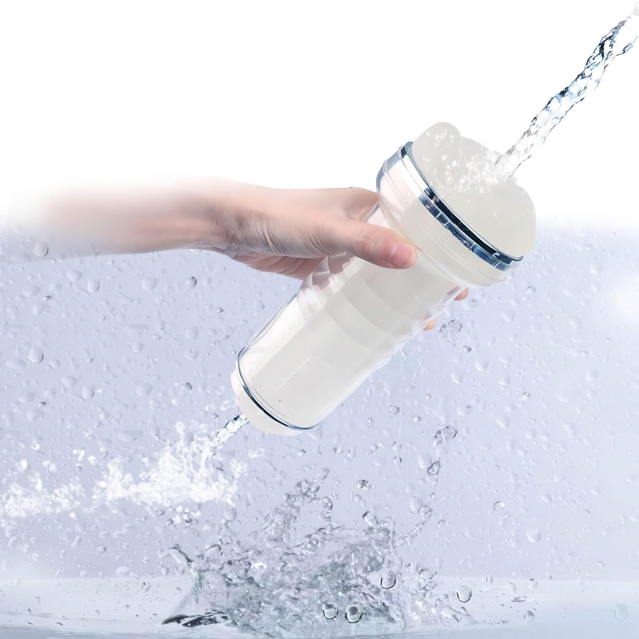 Tracy's Dog Crystal - élethű műpunci maszturbátor (átlátszó)