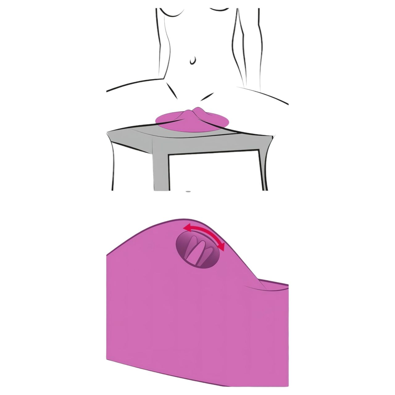 VibePad 2 - nyaló párna vibrátor (lila) VibePad 2 - nyaló párna vibrátor (lila)