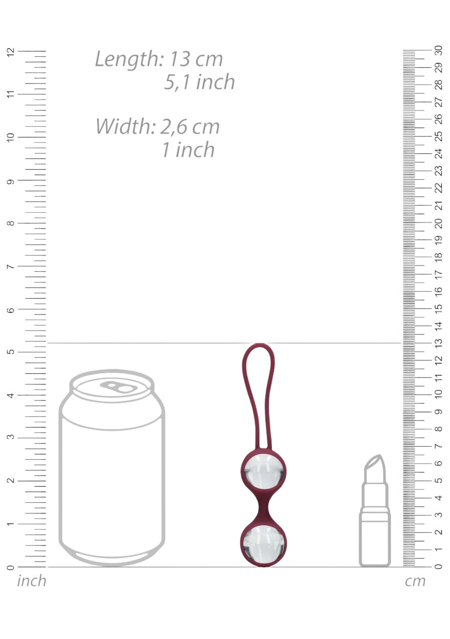 Loveline (S)explore - szexjáték szett nőknek - (piros)