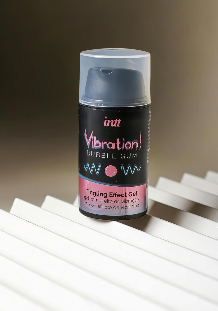 Intt Vibration! - folyékony vibrátor - rágógumi (15 ml) Intt Vibration! - folyékony vibrátor - rágógumi (15 ml)
