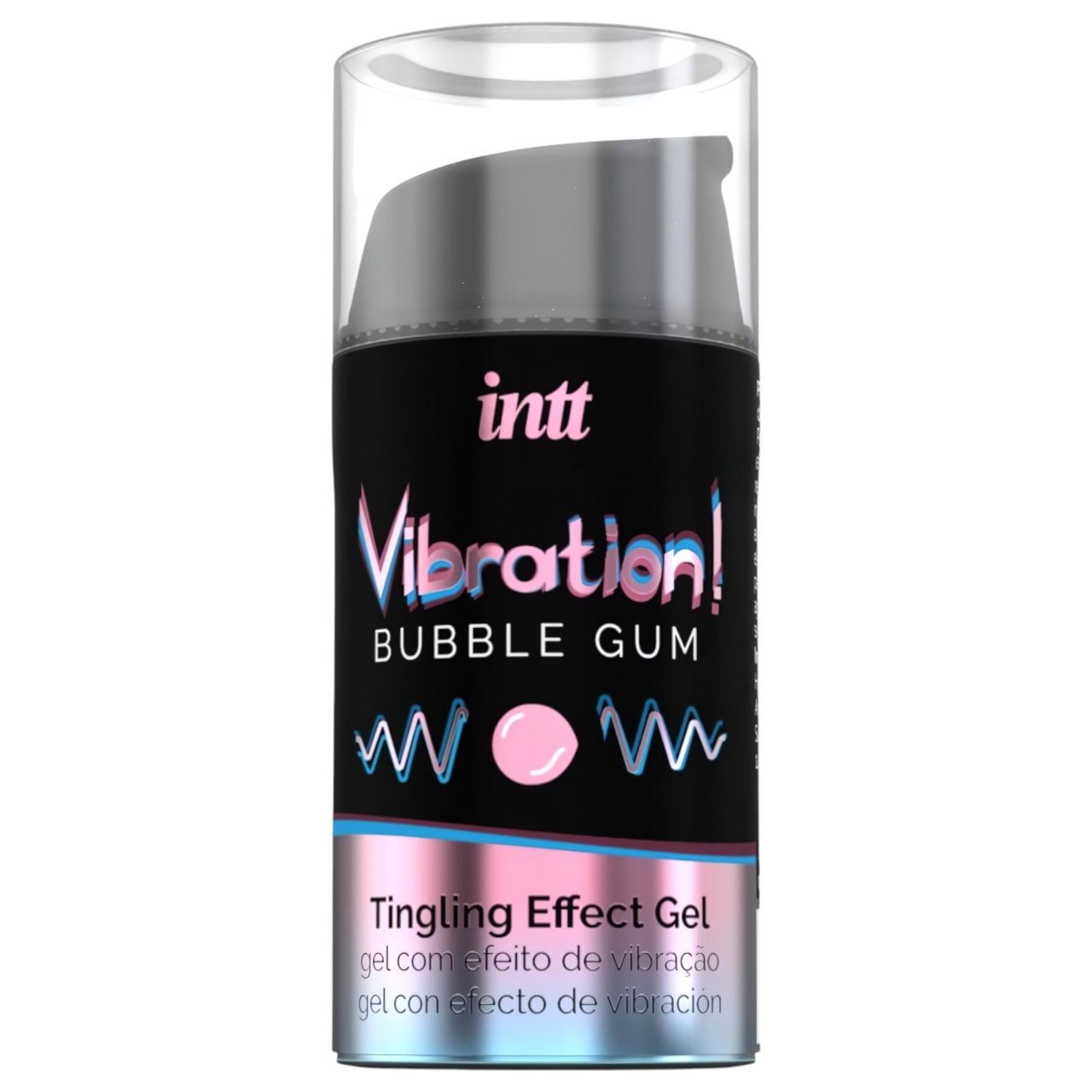 Intt Vibration! - folyékony vibrátor - rágógumi (15 ml) Intt Vibration! - folyékony vibrátor - rágógumi (15 ml)