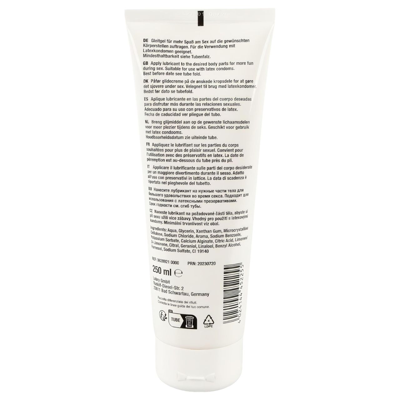 Műsperma síkosító - ananász (250 ml)