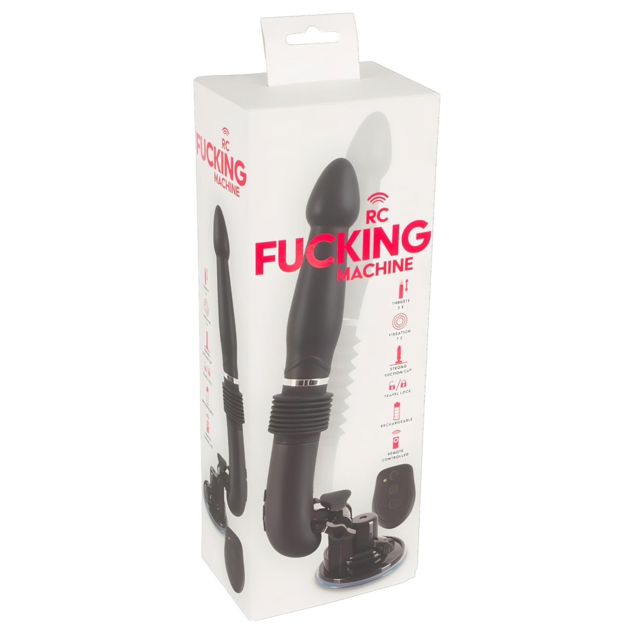 You2Toys - RC Fucking Machine - akkus lökő vibrátor (fekete) You2Toys - RC Fucking Machine - akkus lökő vibrátor (fekete)