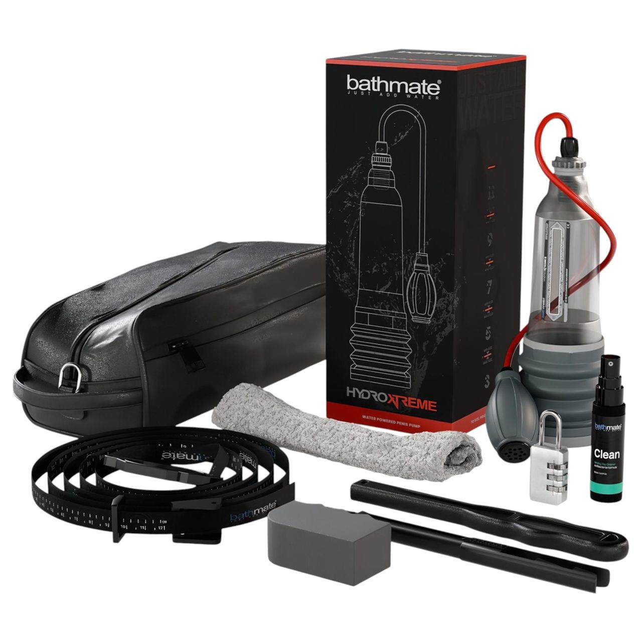 Bathmate HydroXtreme8 - hidraulikus péniszpumpa (átlátszó) Bathmate HydroXtreme8 - hidraulikus péniszpumpa (átlátszó)