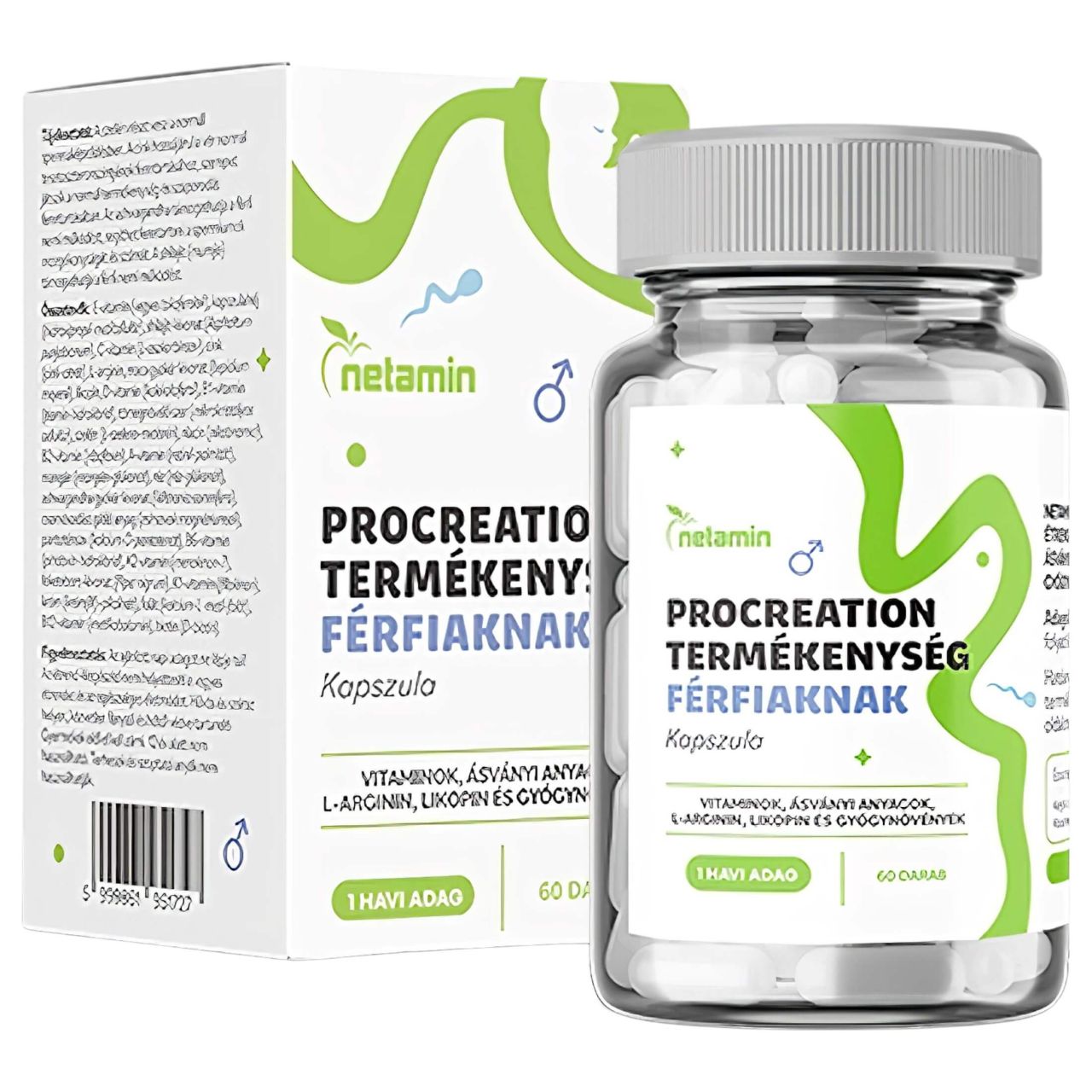 Procreation - fogantatást segítő, kiegészítő kapszula (60db)