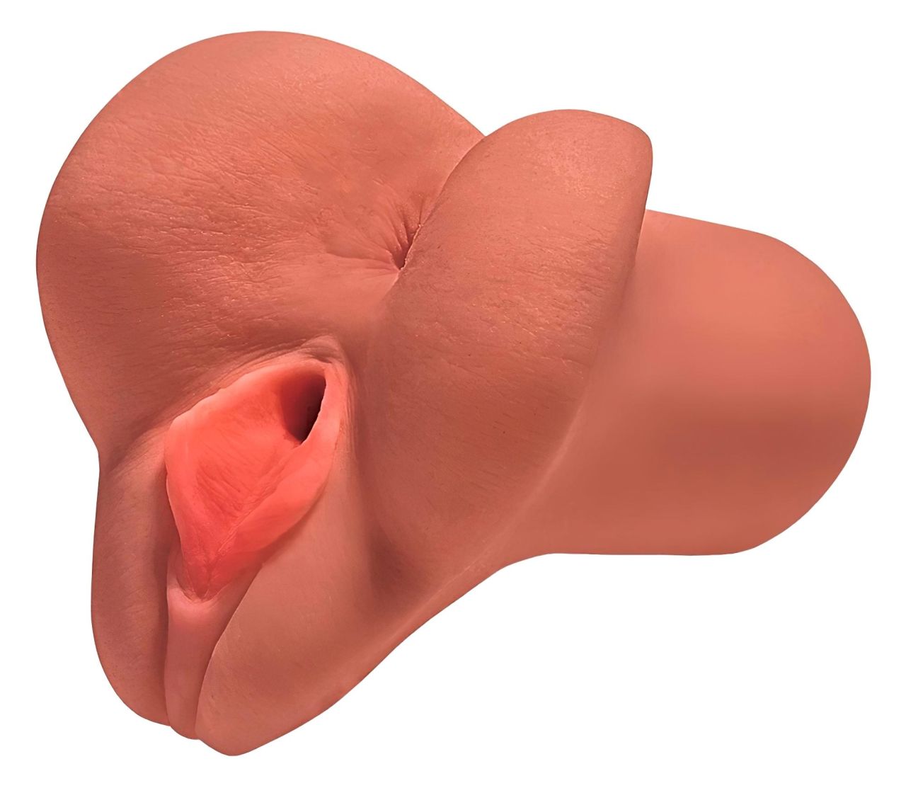 / PDX Pick Your Pleasure - 2in1 punci és popsi maszturbátor (natúr)