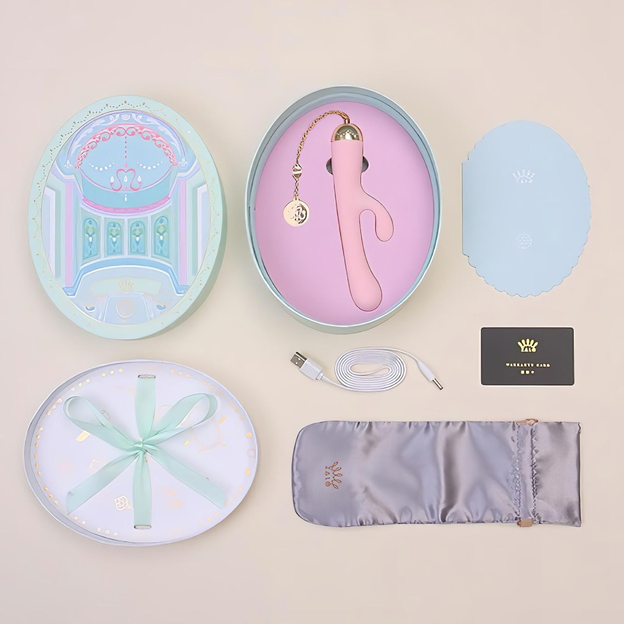 / ZALO Ichigo Rabbit - App-vezérelt luxus vibrátor (pink)