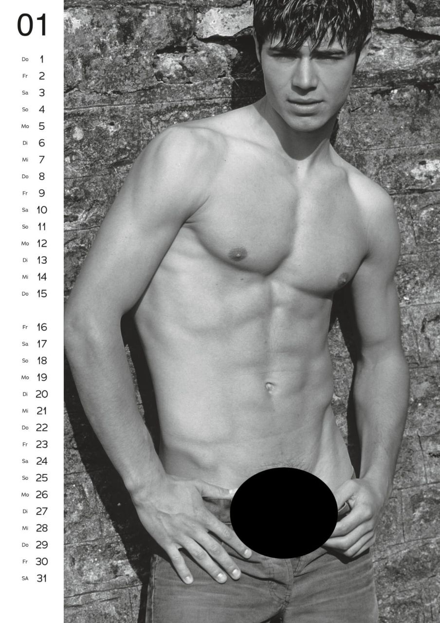 / Akt férfi naptár - 2026