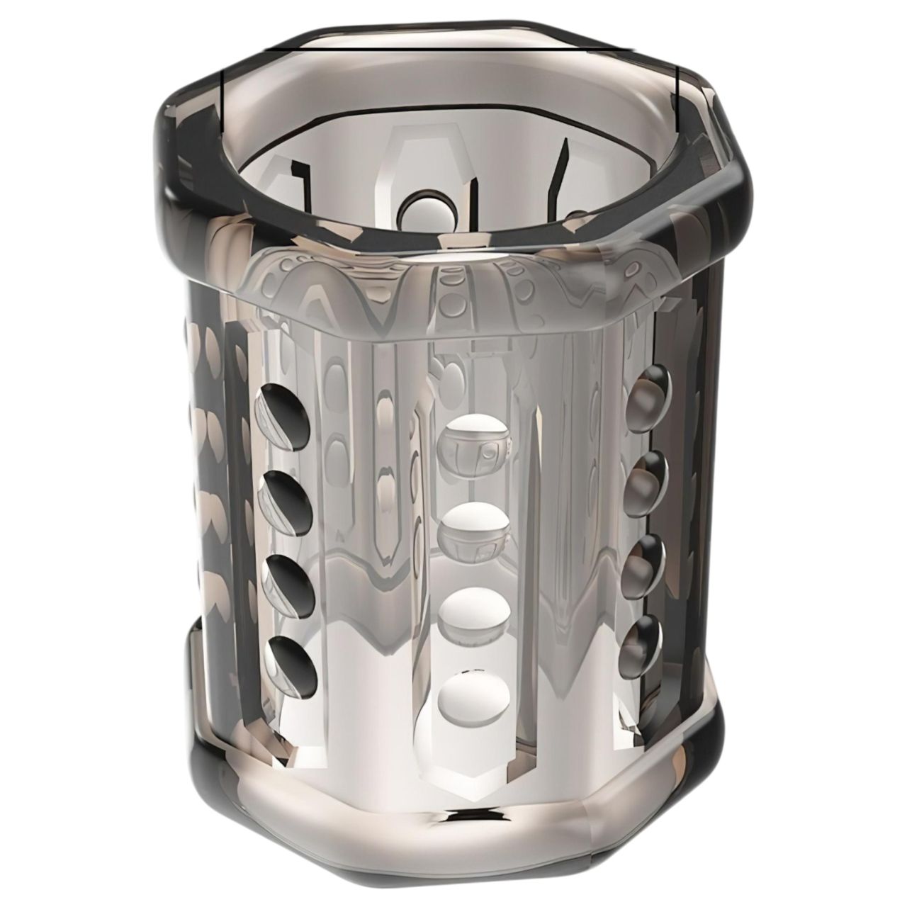 Pretty Love Ronael - péniszmandzsetta (áttetsző)