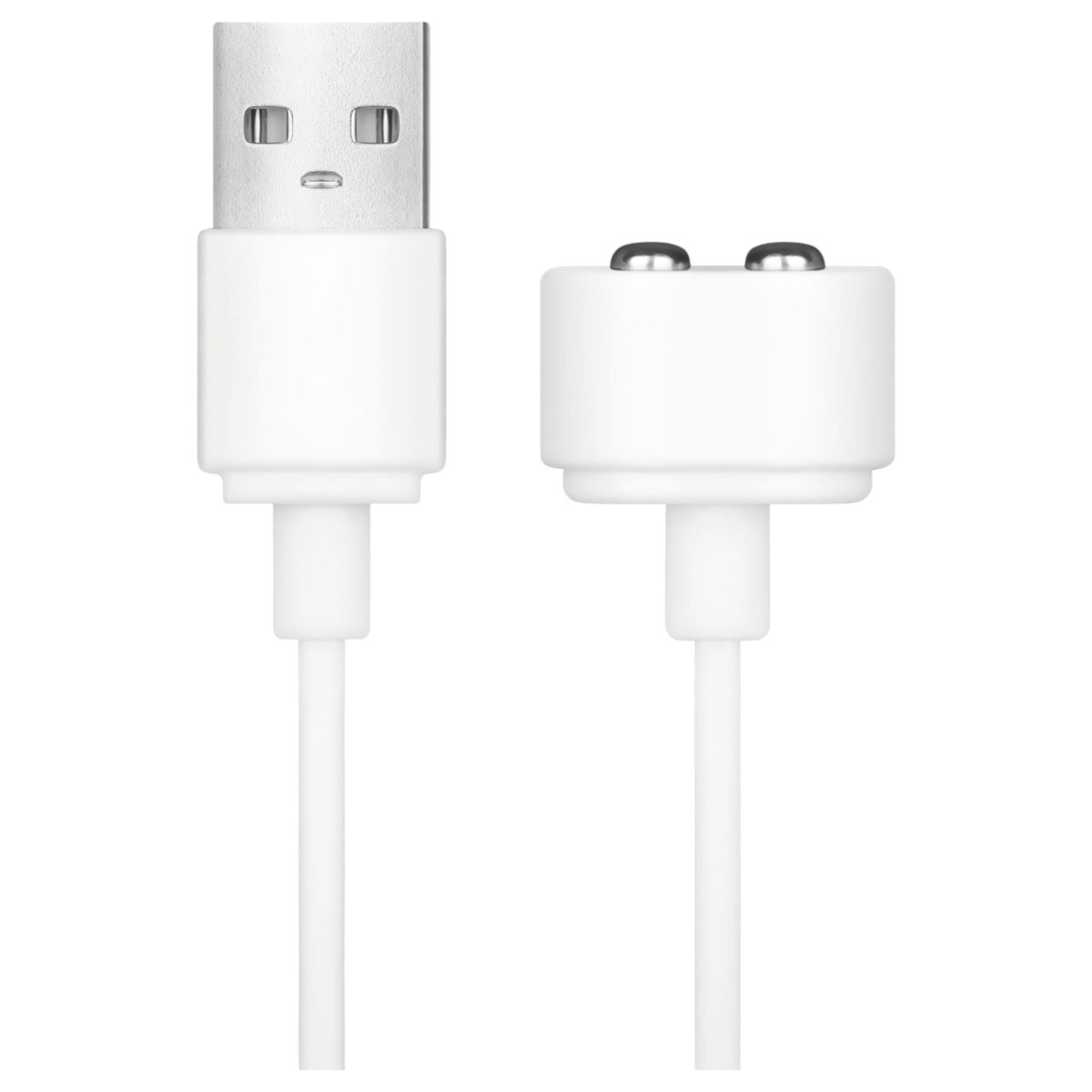 Satisfyer - mágneses USB töltőkábel - 2db (fehér)