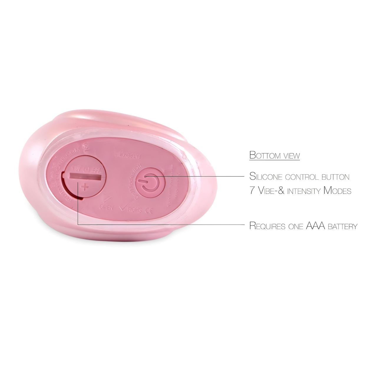 My Duckie Paris 2.0 - vízálló kacsa csikló vibrátor (pink)