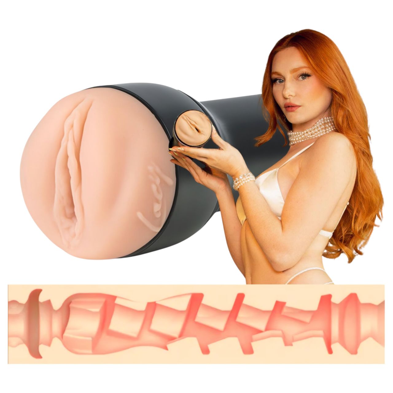 Kiiroo Lacy Lennon - művagina - PowerBlow kompatibilis (testszínű) Kiiroo Lacy Lennon - művagina - PowerBlow kompatibilis (testszínű)