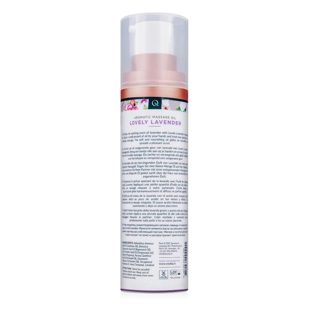 Exotiq - illatos masszázsolaj - levendula (100 ml)