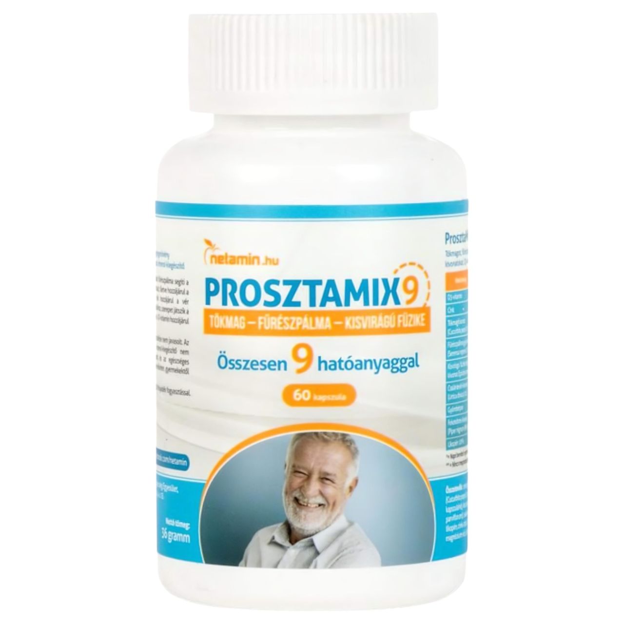 Netamin ProsztaMix9 - prosztata védő kapszula (60db)