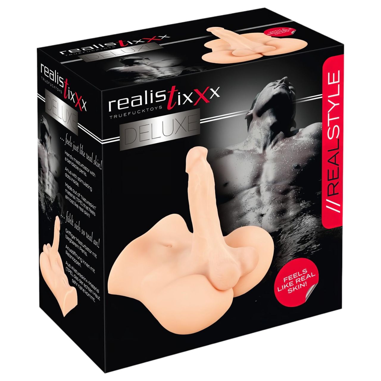 realistixxx Deluxe Man 02 - férfi torzó (testszínű) realistixxx Deluxe Man 02 - férfi torzó (testszínű)