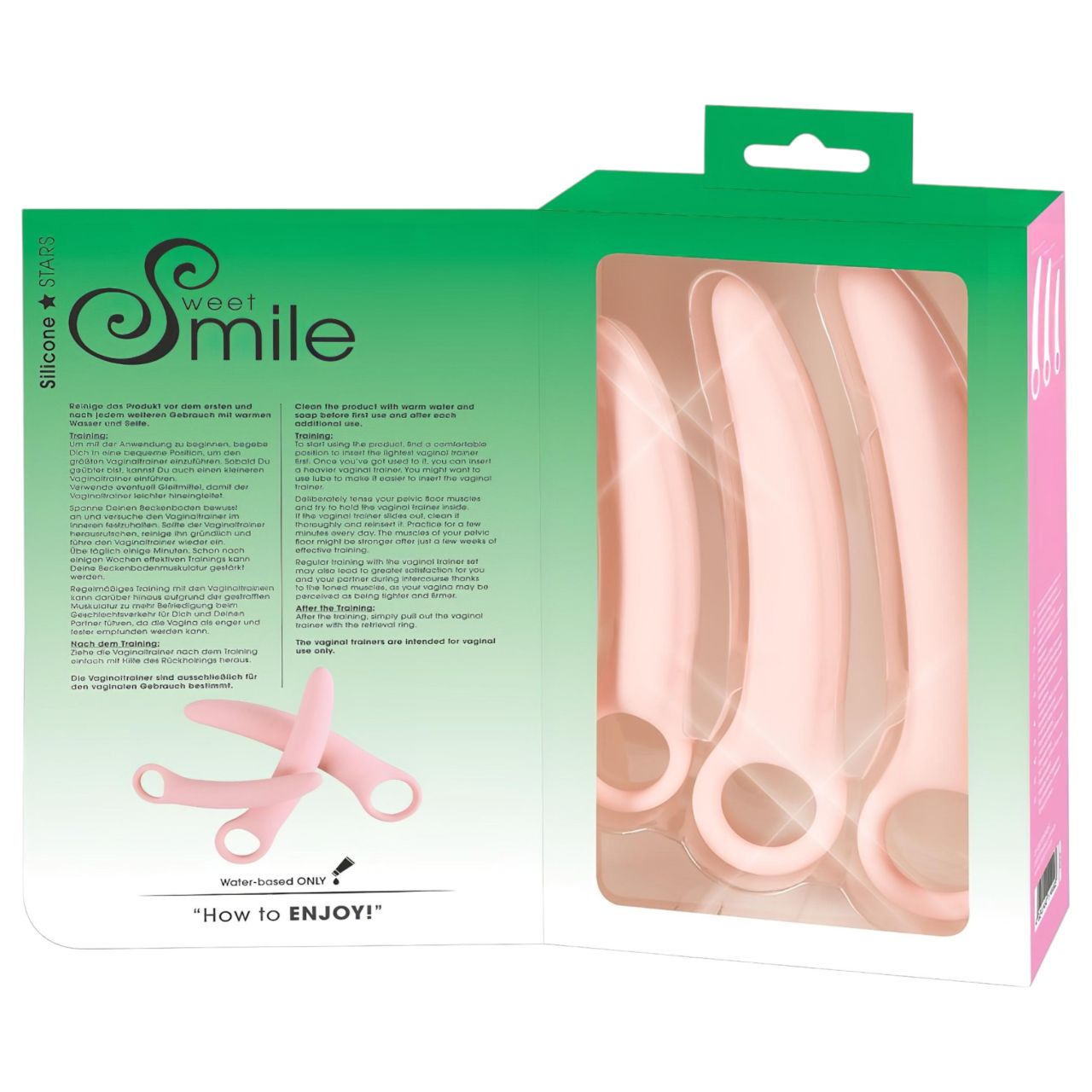 Smile Vaginal Trainers – Vaginális Tréner Szett 3 Méretben (Medencefenék Erősítő) Smile Vaginal Trainers – Vaginális Tréner Szett 3 Méretben (Medencefenék Erősítő)