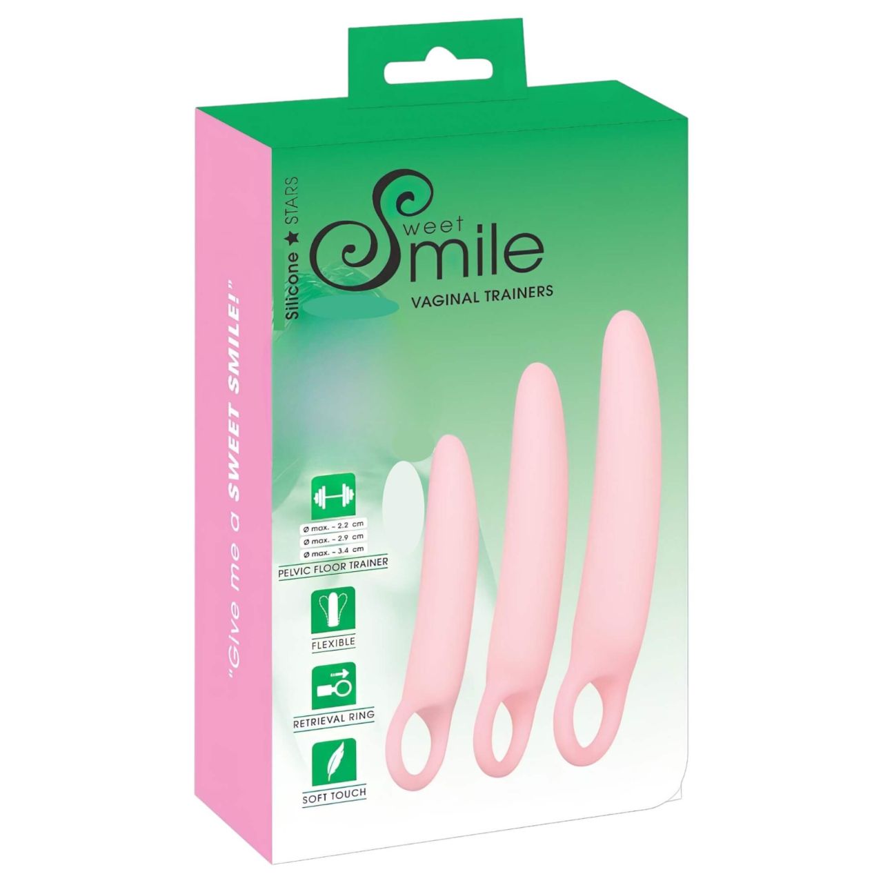 Smile Vaginal Trainers – Vaginális Tréner Szett 3 Méretben (Medencefenék Erősítő) Smile Vaginal Trainers – Vaginális Tréner Szett 3 Méretben (Medencefenék Erősítő)