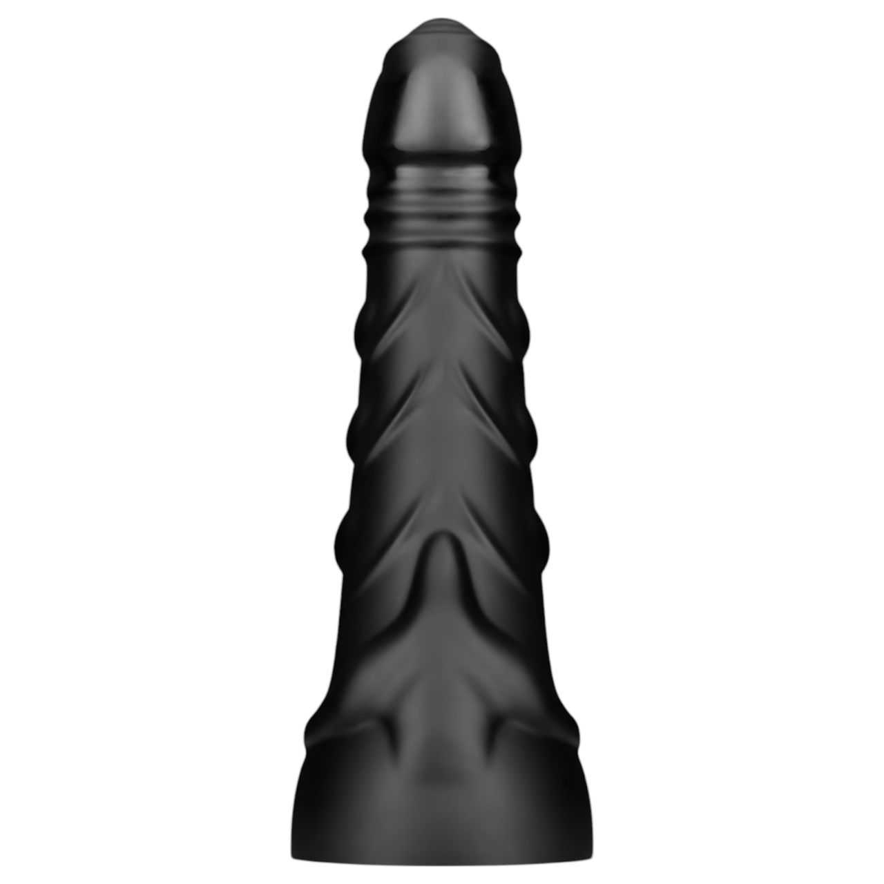 BUTTR Black Hawk - élethű anál dildó (fekete)