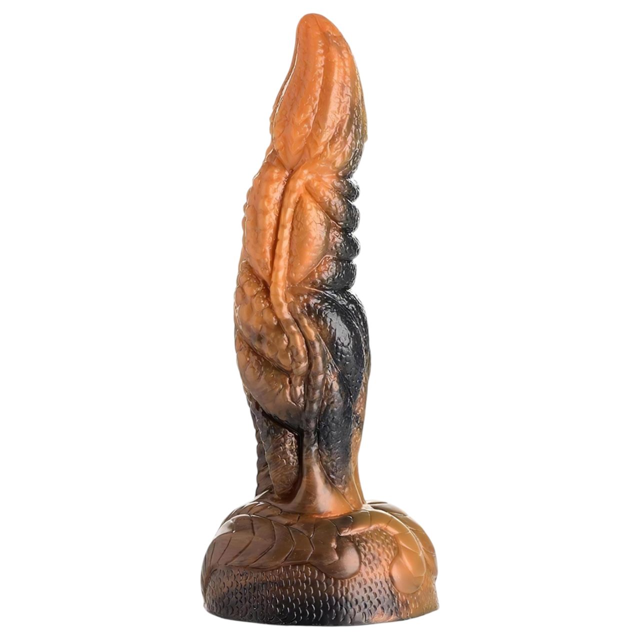Creature Cocks Ravager - textúrált szilikon dildó - 20cm (narancs)