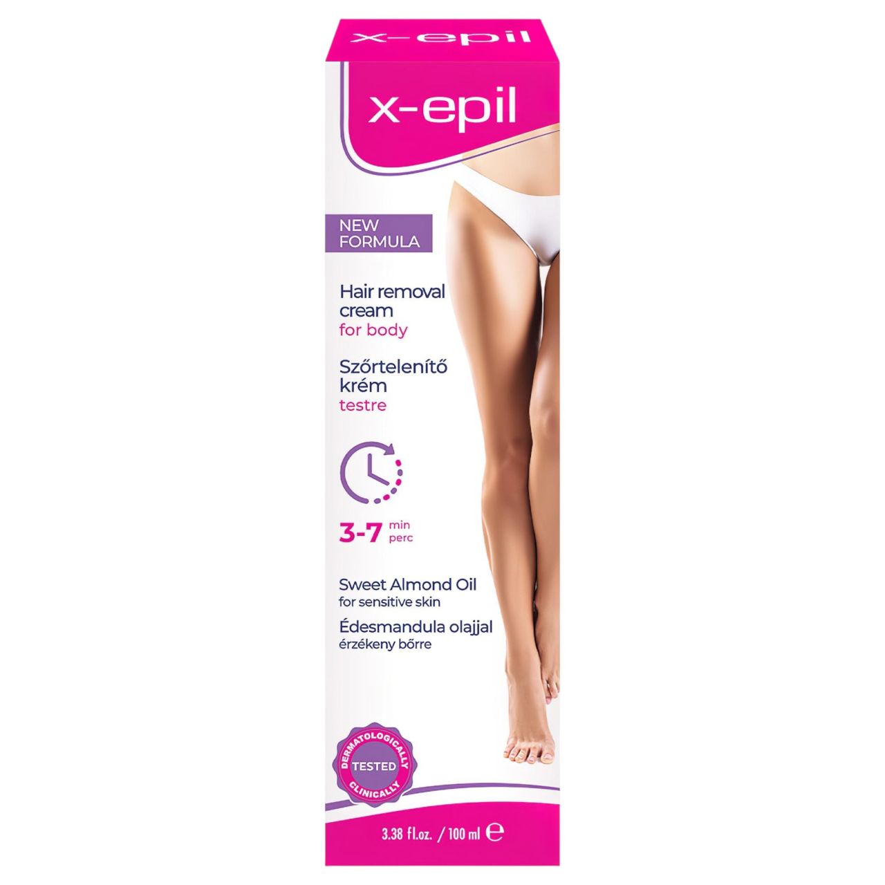 X-Epil - szőrtelenítő krém (100ml)
