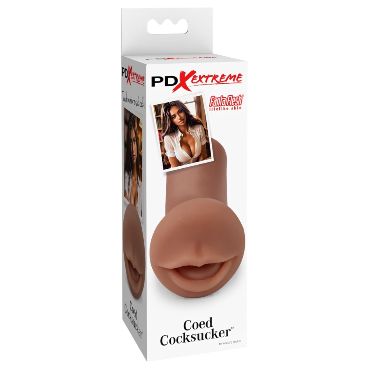 / Pipedream Coed Cocksucker - száj maszturbátor (testszínű)