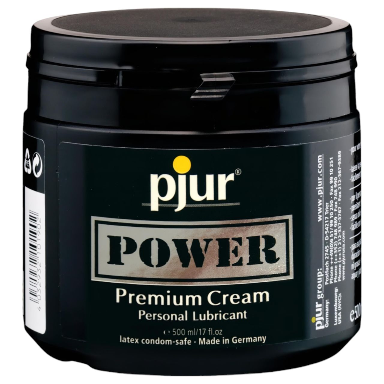 pjur Power - prémium síkosító krém (500 ml)