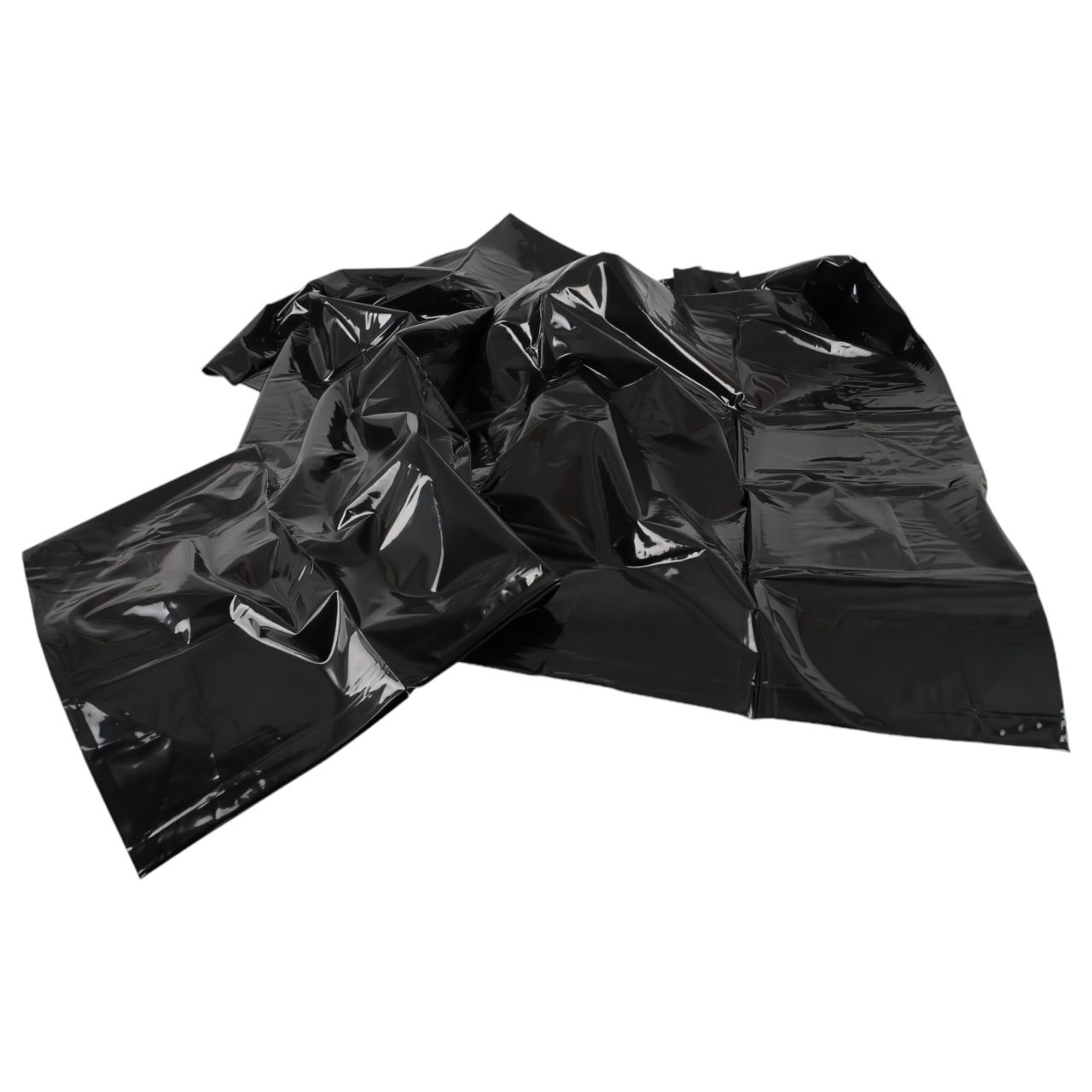 Fetish - Vinyl szex ágynemű (fekete, 135 × 200 cm)