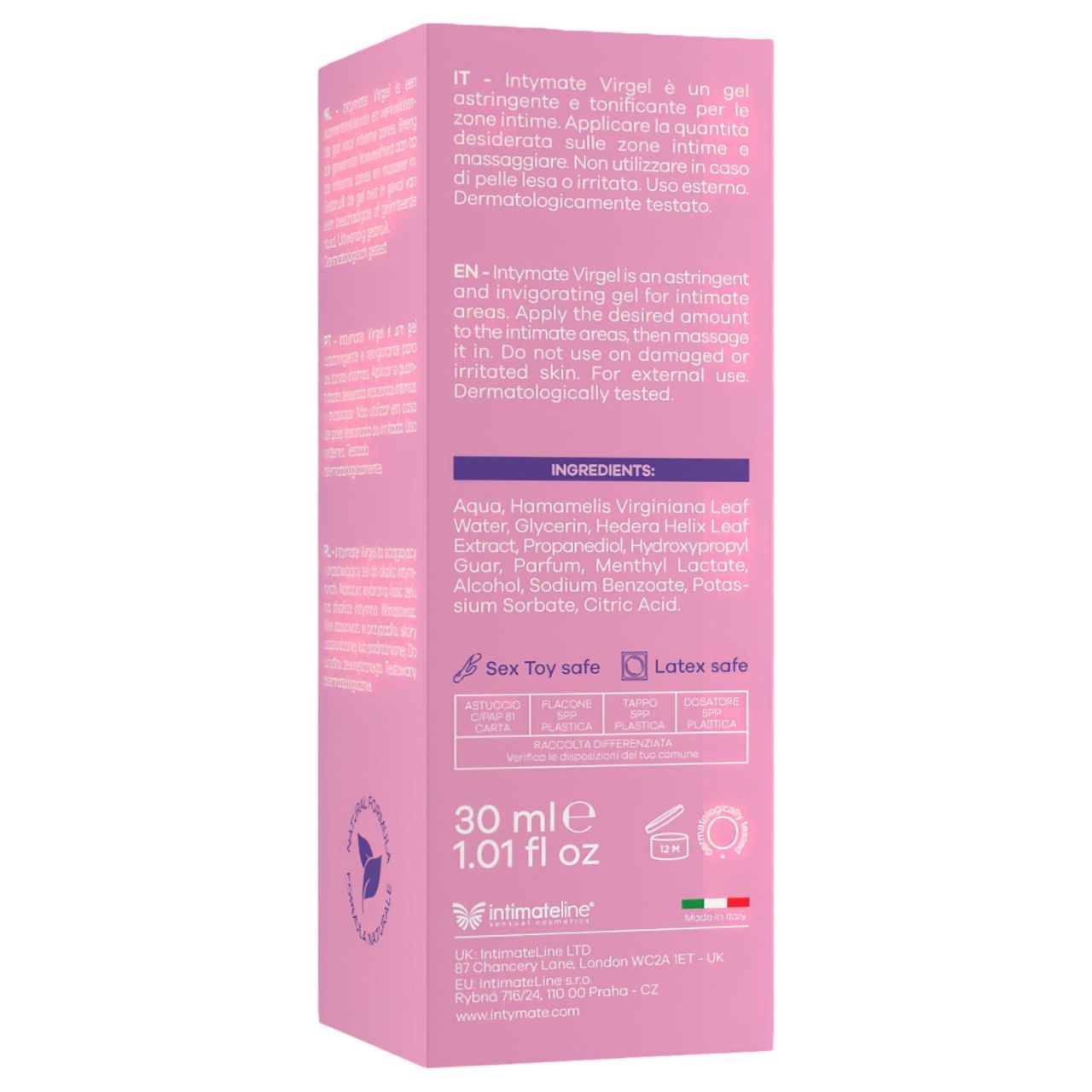 Intymate - intim szűkítő gél nőknek (30ml)