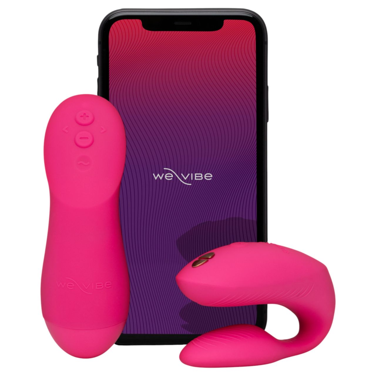 We-Vibe Chorus Pro - okos, távirányítós párvibrátor (pink)