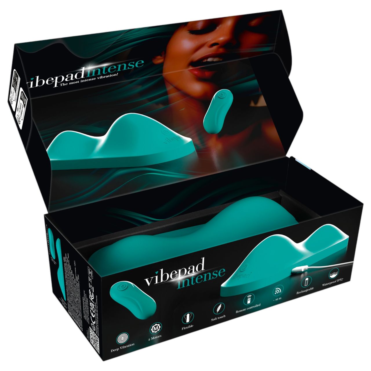 Vibepad Intense - csiklóizgató párna vibrátor (türkiz) Vibepad Intense - csiklóizgató párna vibrátor (türkiz)