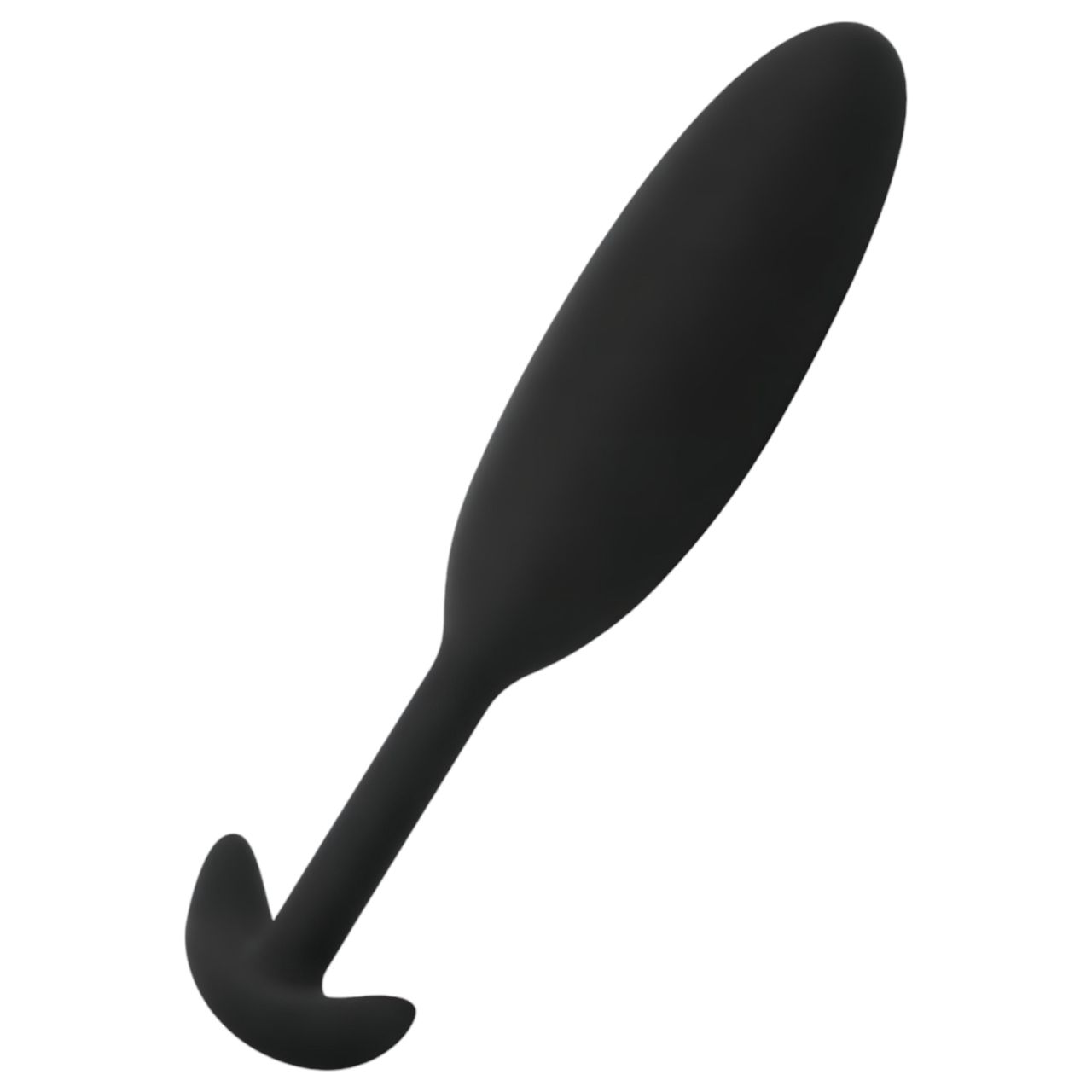 EasyToys Heavy Fulfiller - 54 g-os anál plug - kicsi (fekete)