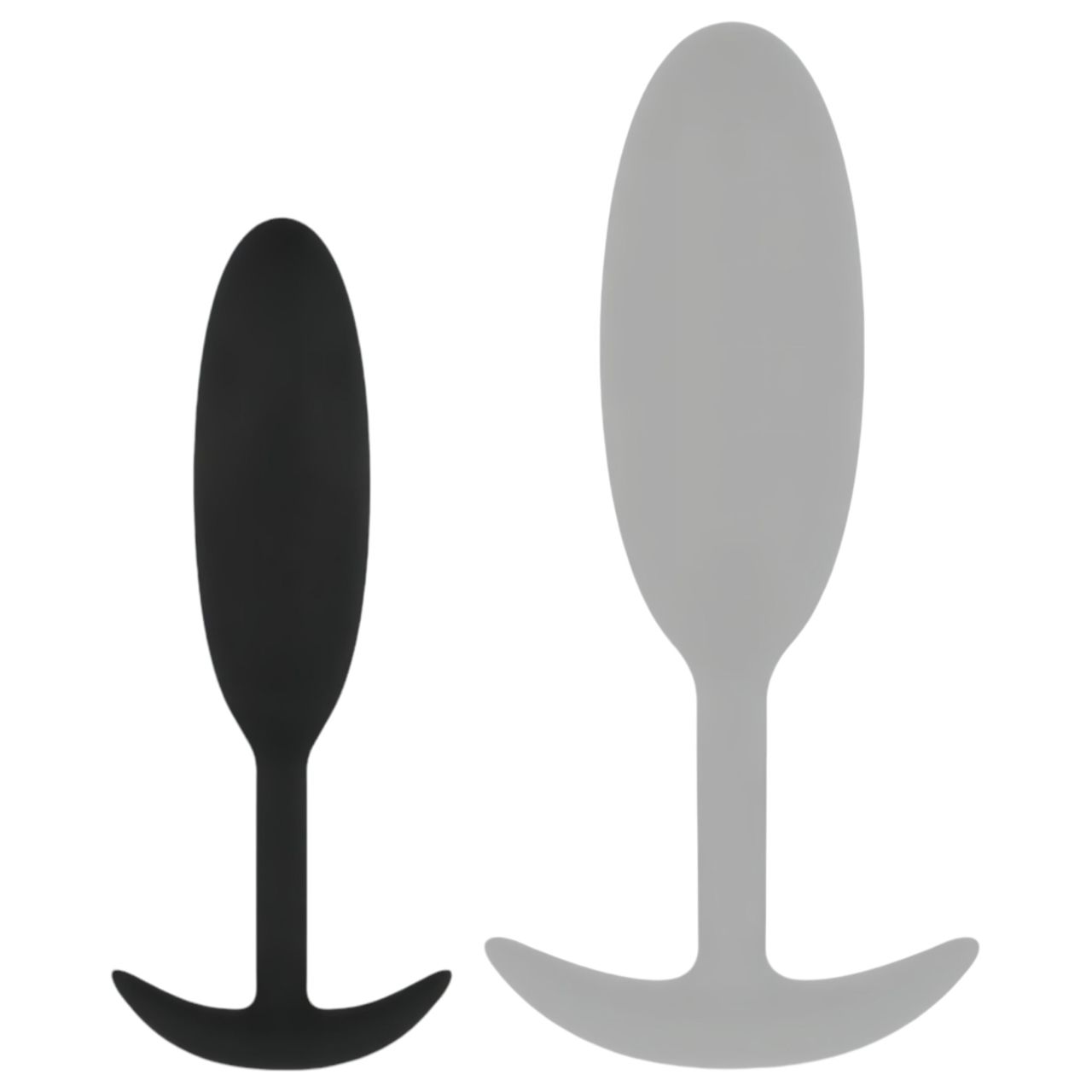 EasyToys Heavy Fulfiller - 54 g-os anál plug - kicsi (fekete)