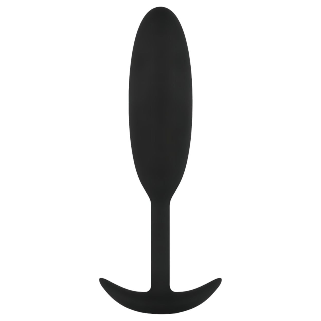 EasyToys Heavy Fulfiller - 54 g-os anál plug - kicsi (fekete)