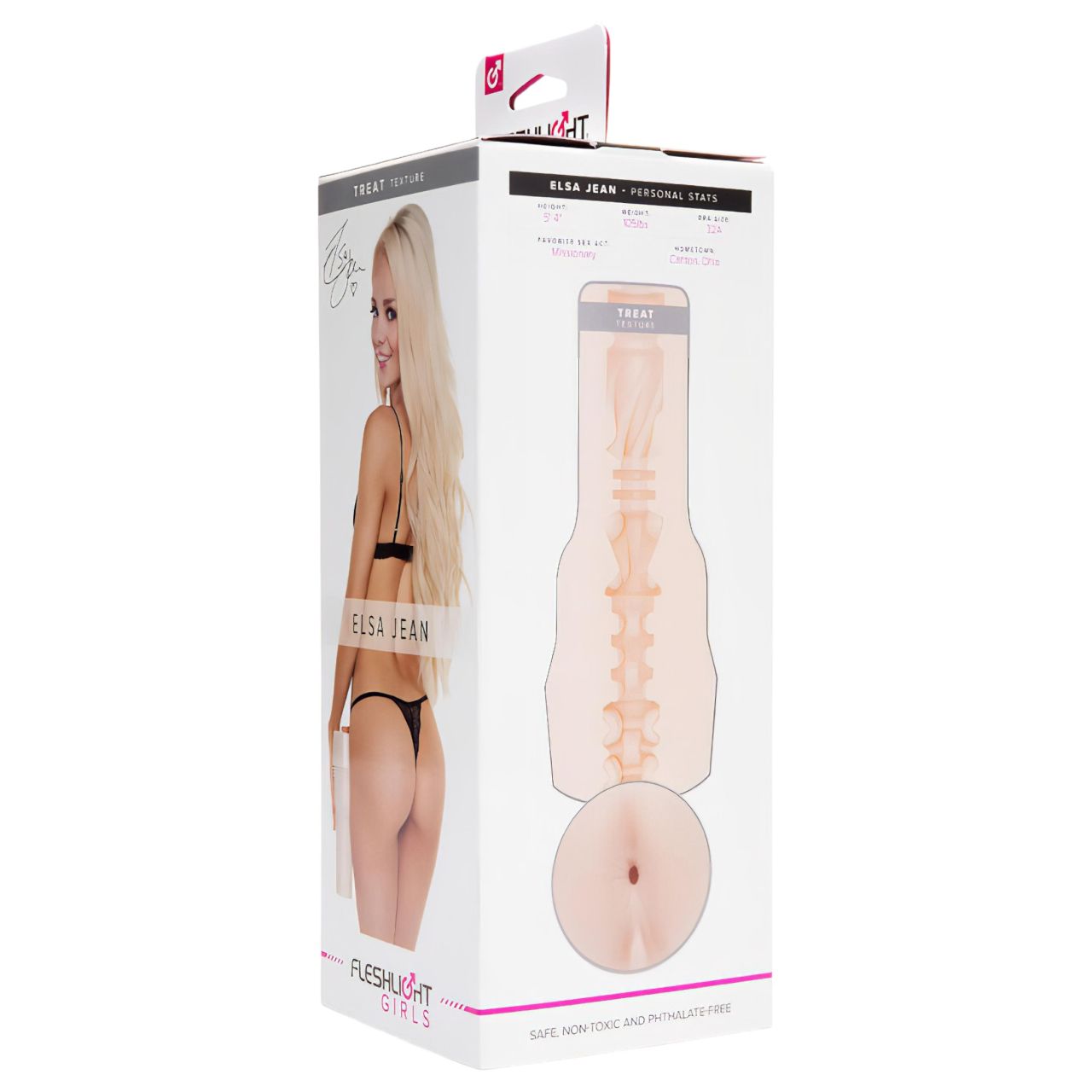 Fleshlight Elsa Jean Treat - élethű műpopsi (testszínű)