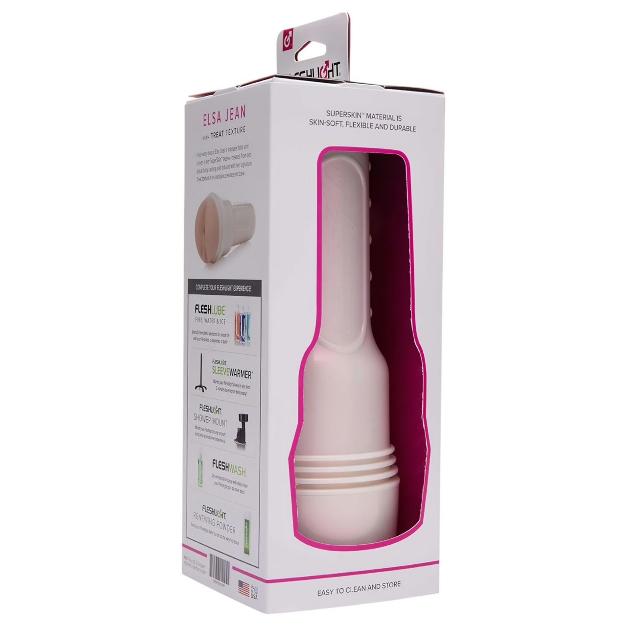 Fleshlight Elsa Jean Treat - élethű műpopsi (testszínű)