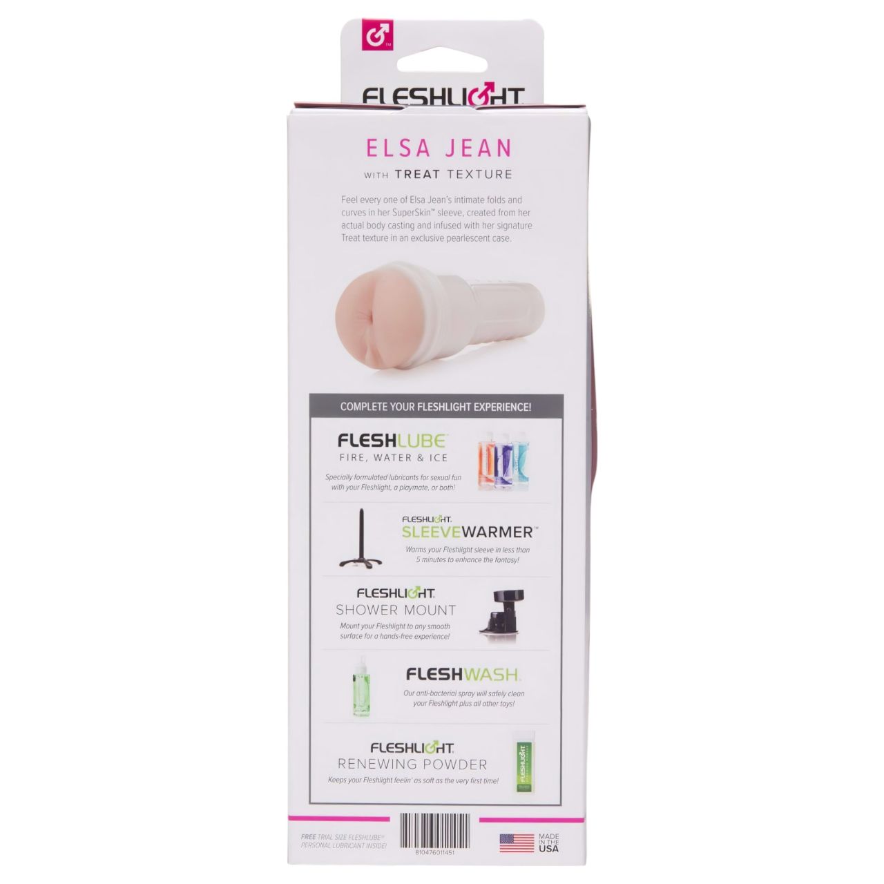 Fleshlight Elsa Jean Treat - élethű műpopsi (testszínű)