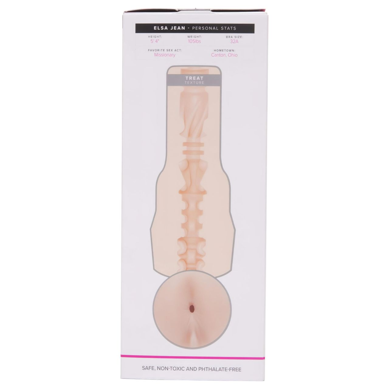 Fleshlight Elsa Jean Treat - élethű műpopsi (testszínű)