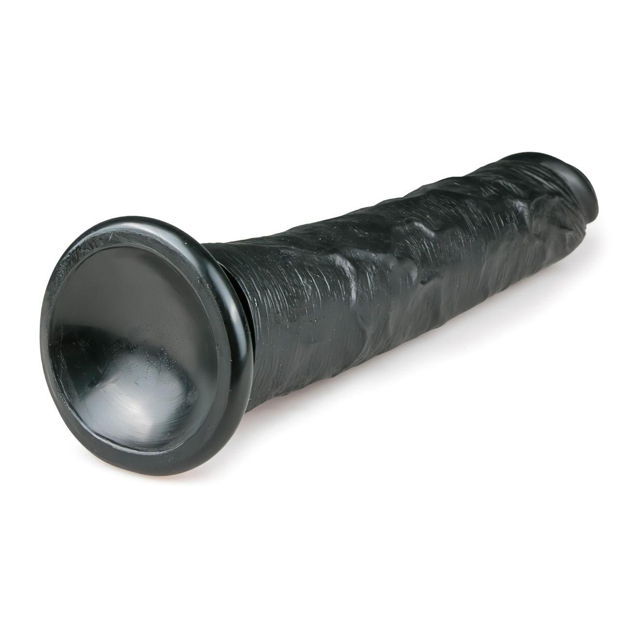 EasyToys - tapadókorongos extra nagy dildó (28,5 cm, fekete) EasyToys - tapadókorongos extra nagy dildó (28,5 cm, fekete)