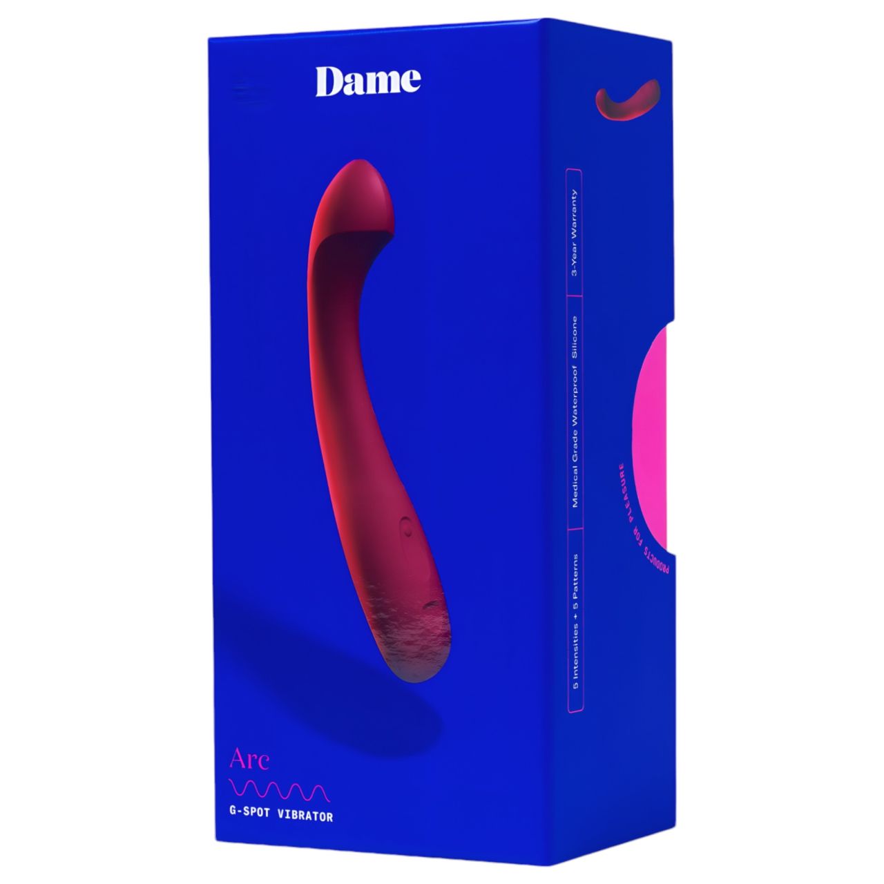 Dame Arc - akkus G-pont vibrátor (mályva)
