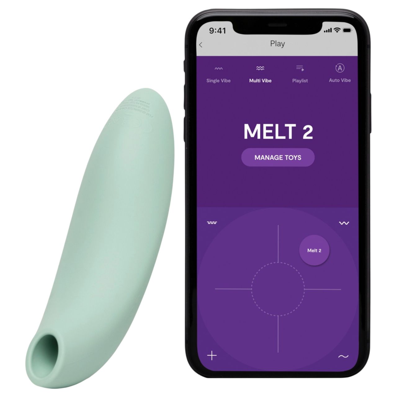 We-Vibe Melt 2 – App-vezérelt léghullámos csiklóizgató (türkiz) We-Vibe Melt 2 – App-vezérelt léghullámos csiklóizgató (türkiz)