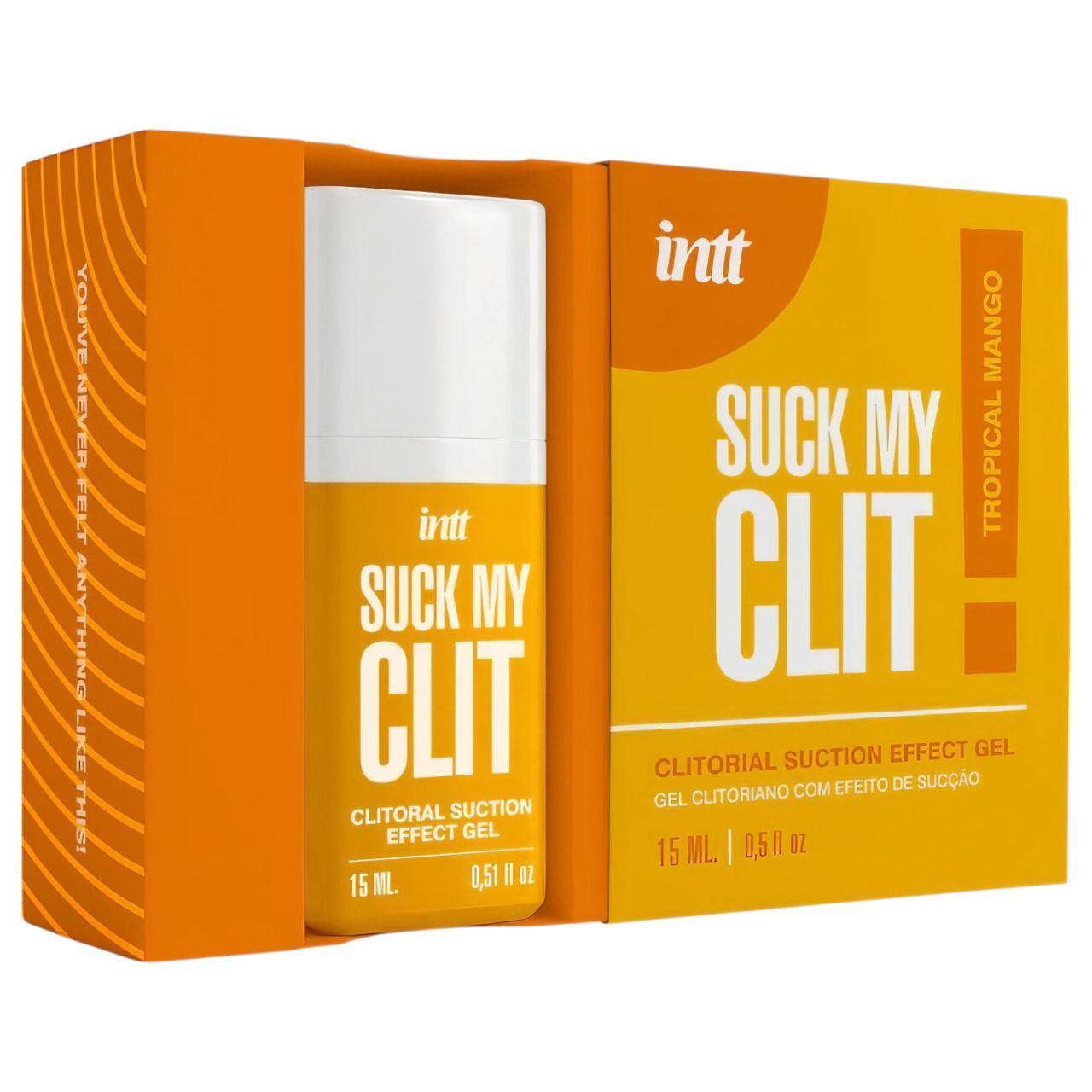 Intt Suck My Clit - klitorisz stimuláló gél nőknek - mangó (15 ml) Intt Suck My Clit - klitorisz stimuláló gél nőknek - mangó (15 ml)