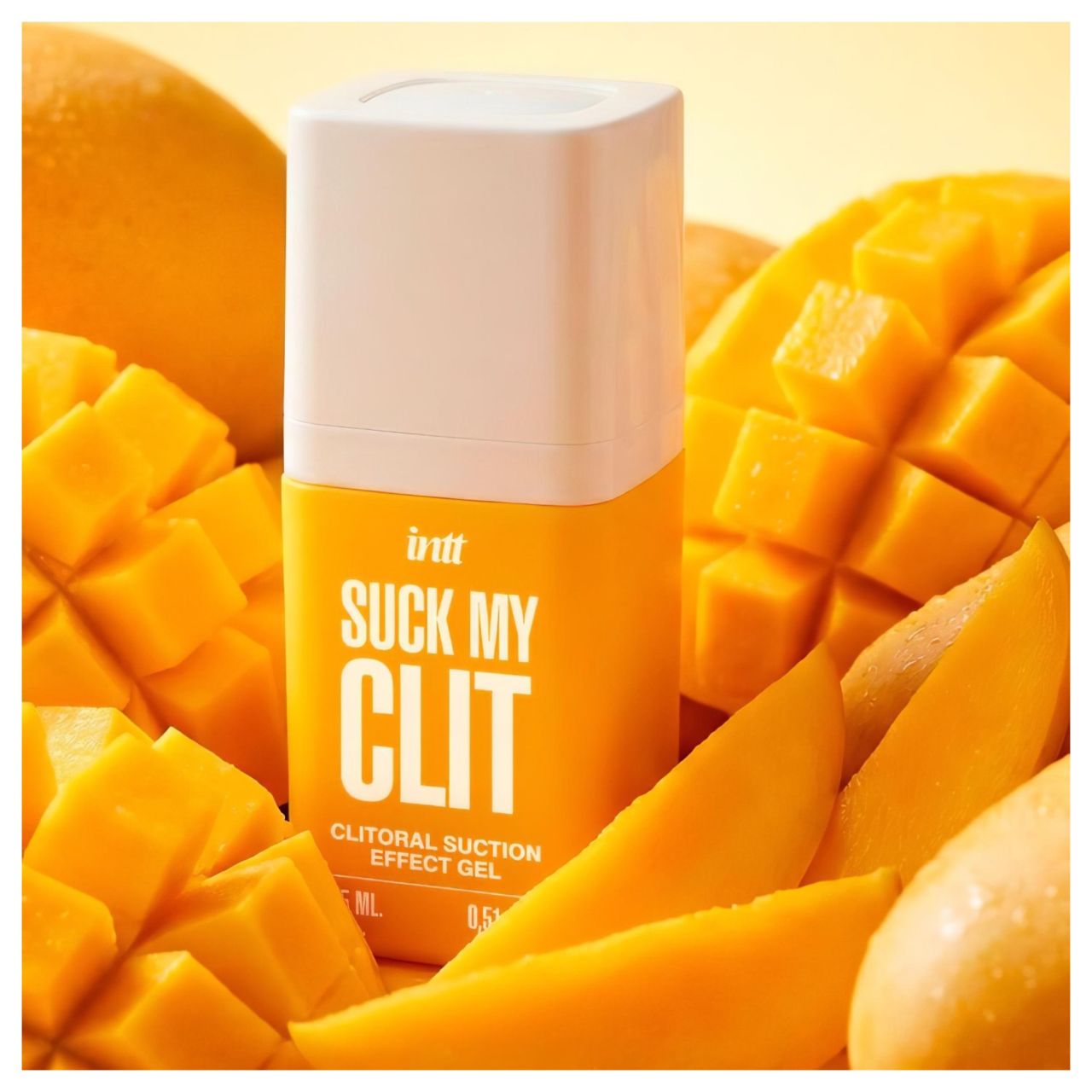 Intt Suck My Clit - klitorisz stimuláló gél nőknek - mangó (15 ml) Intt Suck My Clit - klitorisz stimuláló gél nőknek - mangó (15 ml)