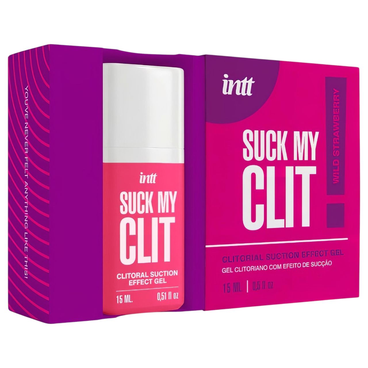 Intt Suck My Clit - klitorisz stimuláló gél nőknek - eper (15 ml) Intt Suck My Clit - klitorisz stimuláló gél nőknek - eper (15 ml)