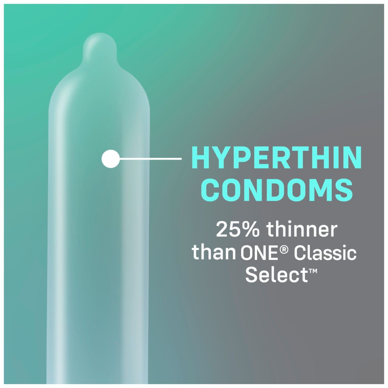 ONE Hyperthin - extra vékony óvszer (12 db) ONE Hyperthin - extra vékony óvszer (12 db)
