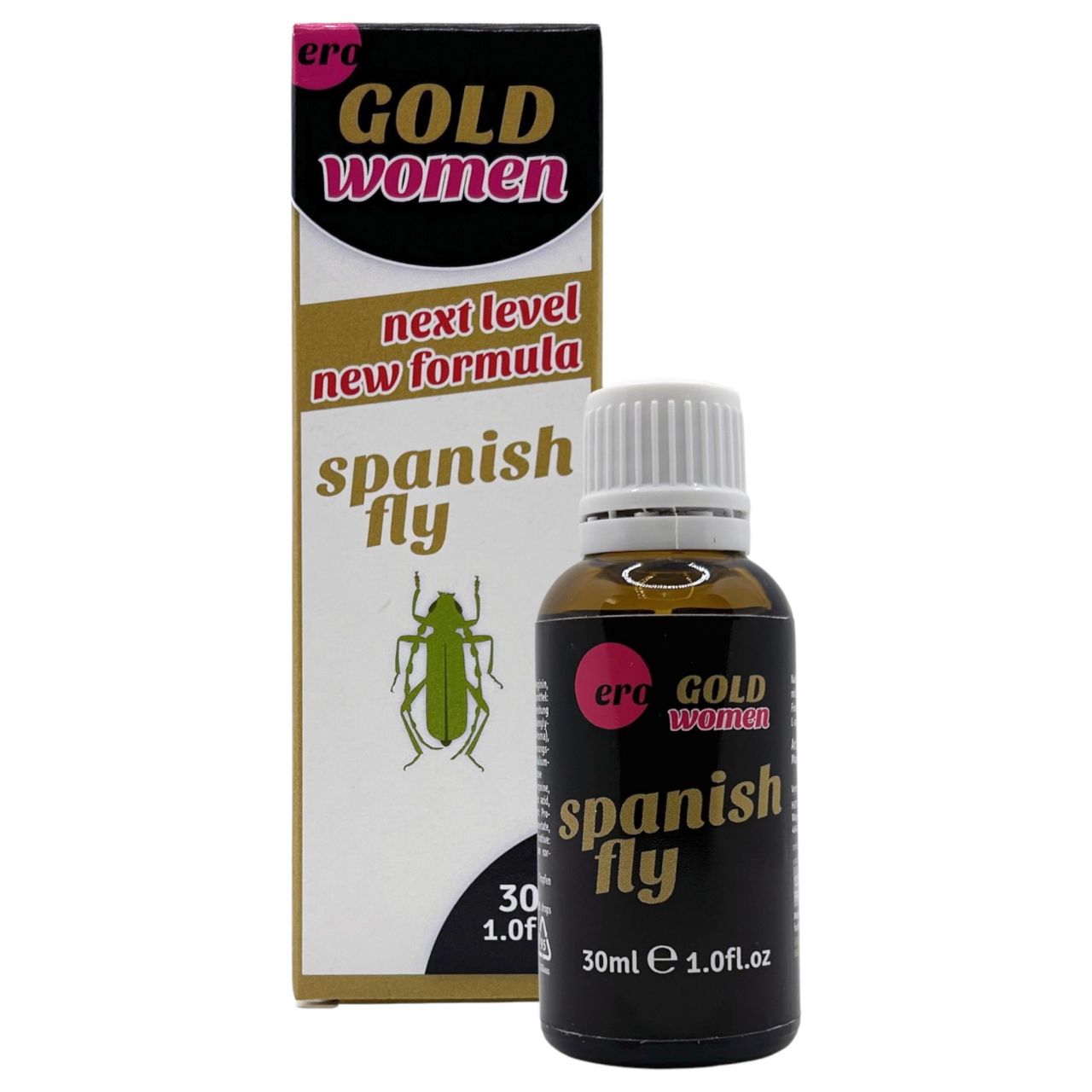 HOT Spanis Fly Gold Woman - afrodiziákum nőknek (30 ml)