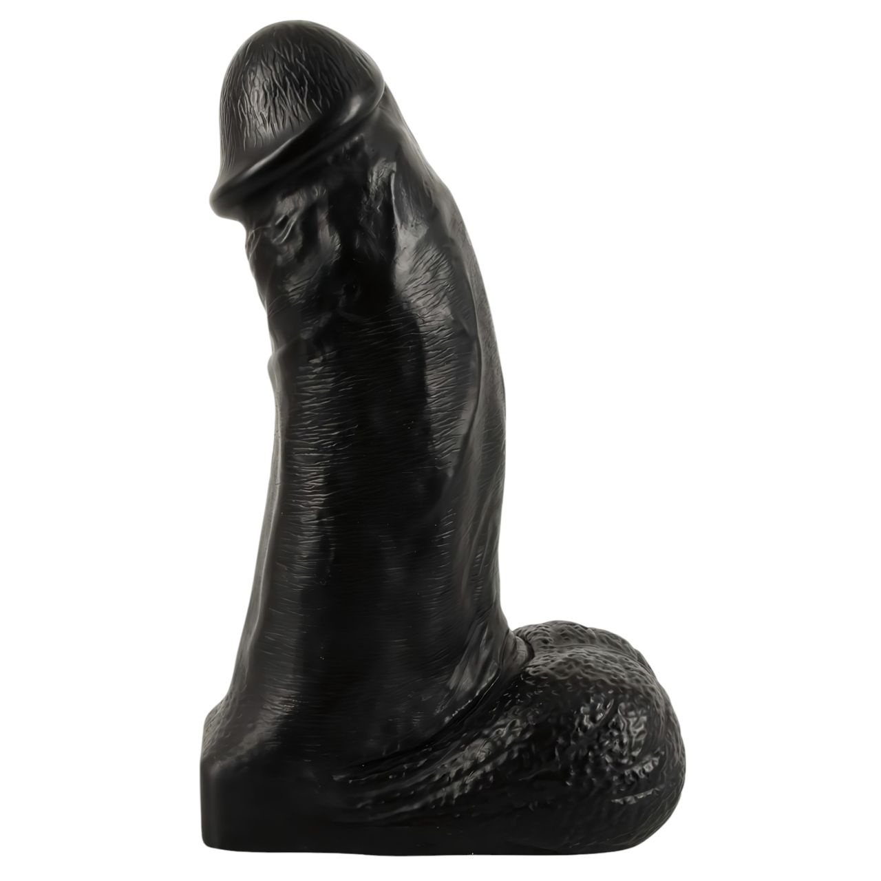 realistixxx Real Giant - herés dildó - 22 cm (fekete)