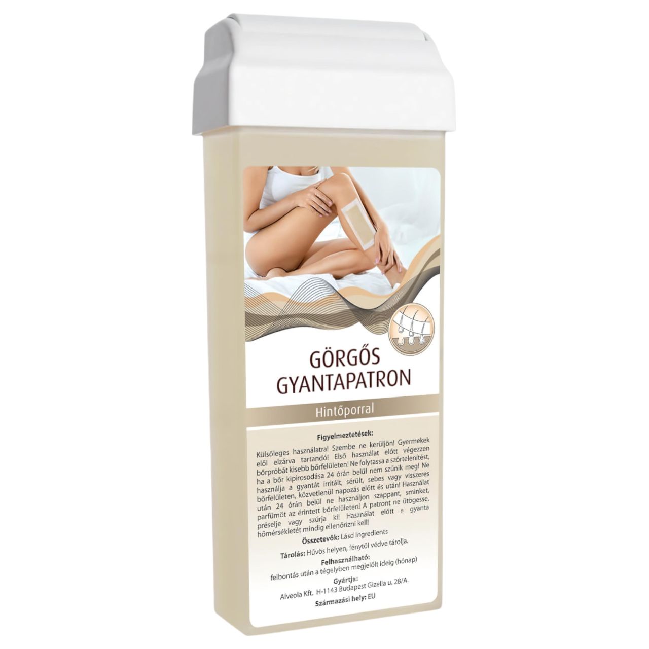 X-Epil - Görgős gyanta patron - széles görgőfejjel (100 ml) - hintőporral X-Epil - Görgős gyanta patron - széles görgőfejjel (100 ml) - hintőporral